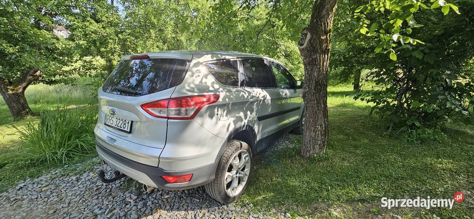 Ford Kuga mk2 20 TDCI srebrny Kuga Gorlice