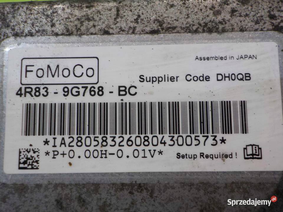 VOLVO S80 II 08r radar czujnik zblizeniowy Suków