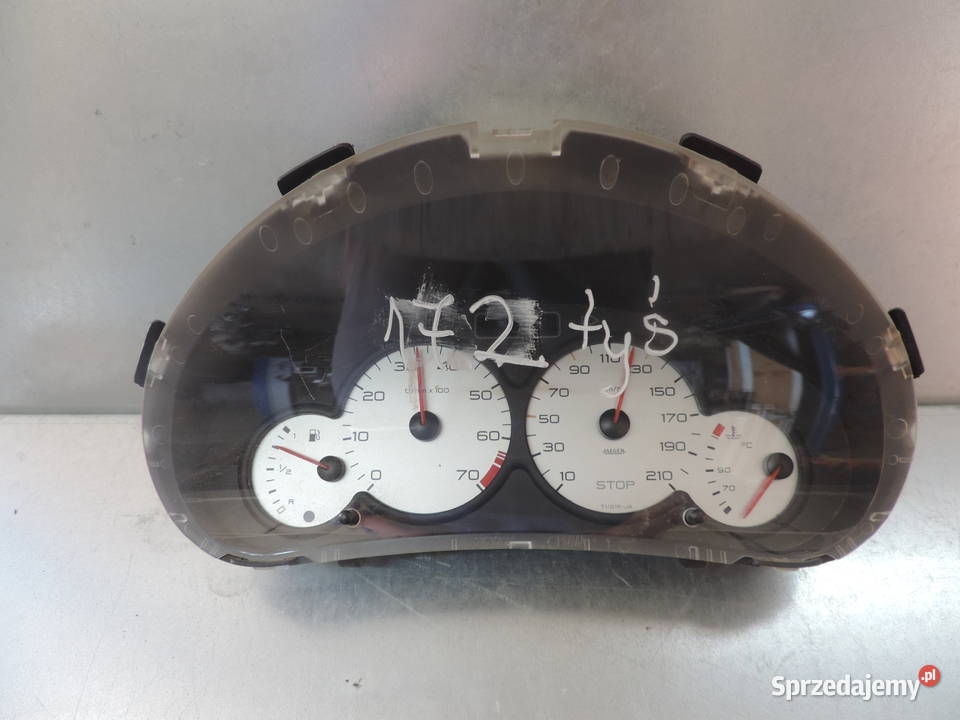 PEUGEOT 206 14 8V LICZNIK ZEGARY 9645096480 małopolskie Nowy Sącz