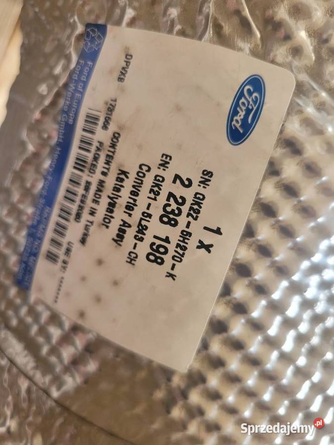 DPF FORD GK215L243CH YLFS 2238198 GK215L243 Radom