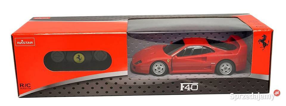 Ferrari F40 RC skala 124 Rastar 78800 samochód Zdalnie sterowane Poznań