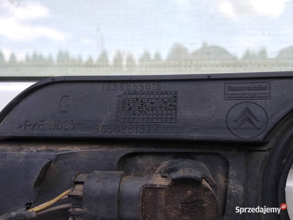 Citroen C5 II LIFT kratka zderzaka lewa kierowcy Sieradz sprzedam