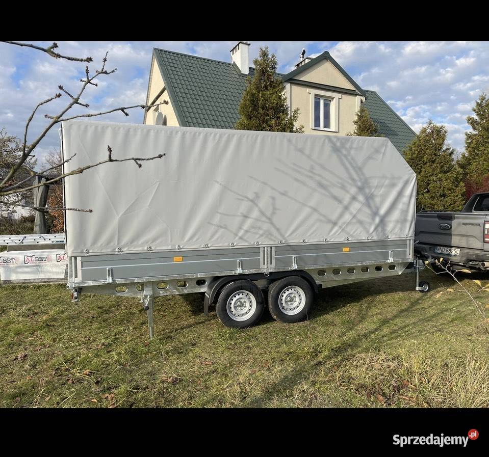 Przyczepa EURO B26003K5 DMC 2700 SZARA lubuskie Zielona Góra