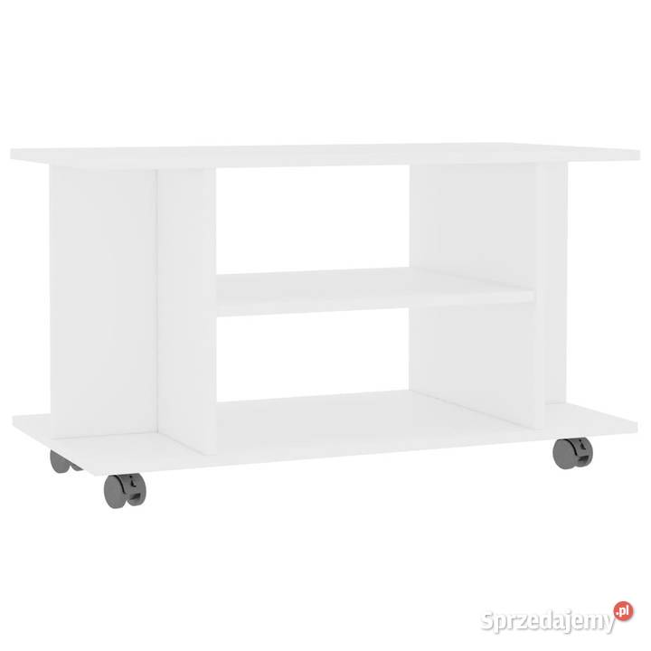 Szafka pod TV biała 80x40x45 materiał Warszawa