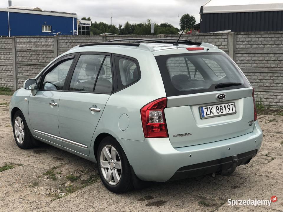 Kia Carens III rejestracja 2008 Clarion ASO zachodniopomorskie Koszalin sprzedam