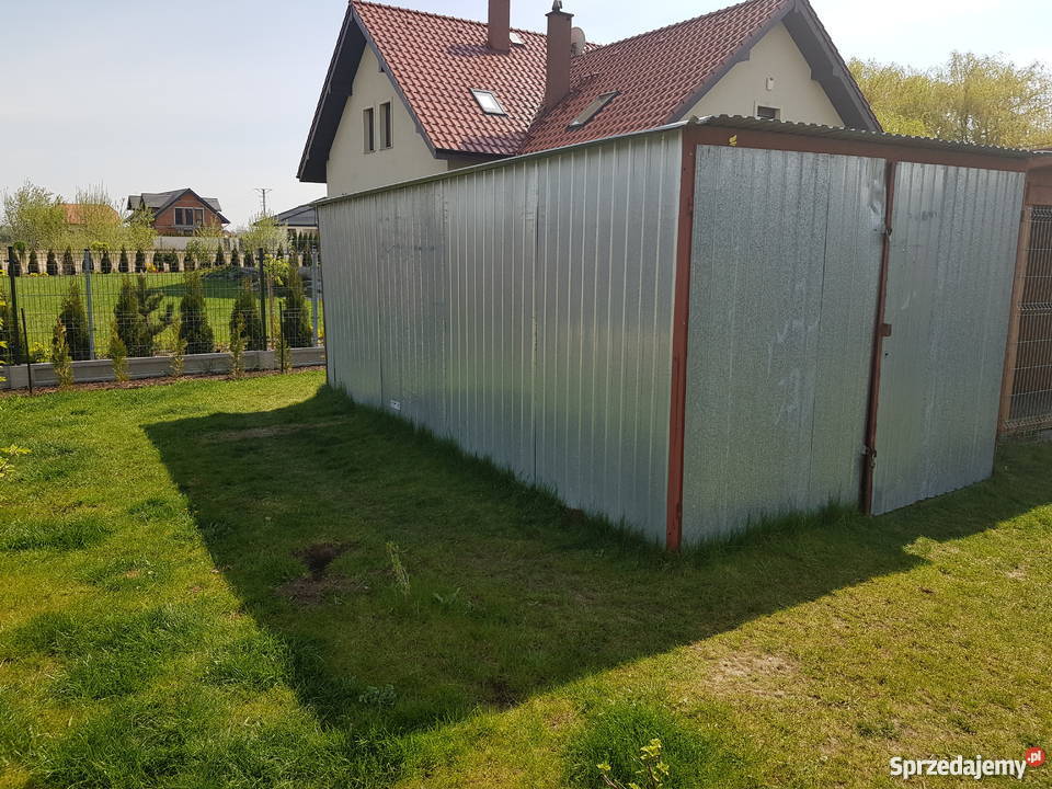 Garaż blaszany 5x3 dolnośląskie Borek Strzeliński