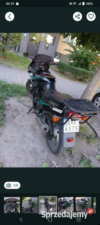 Kawasaki GPZ 500 s 60 stan