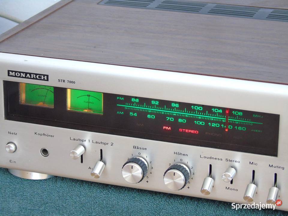 Amplituner Monarch STR 7000 Japan Vintage Jasło
