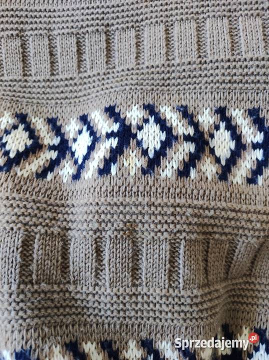 sweter oversize vintage Biała Podlaska sprzedam