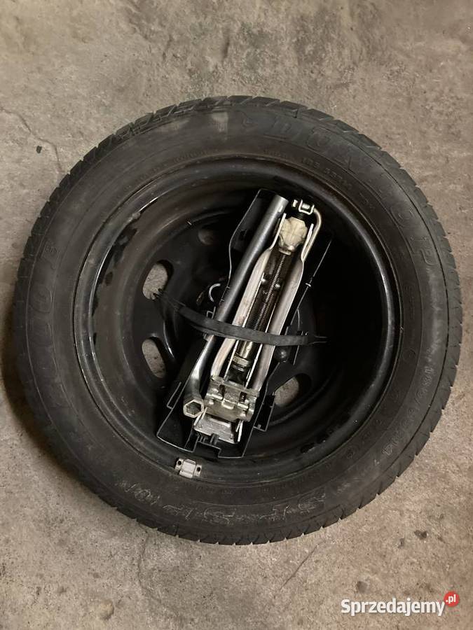 Koło zapasowe zapas lewarek klucz zestaw vw polo osobowe Pozostałe Chodów