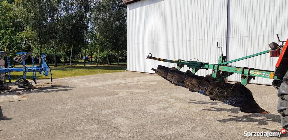 Pług 4skibowy FORTSCHRITT wielkopolskie Środa Wielkopolska