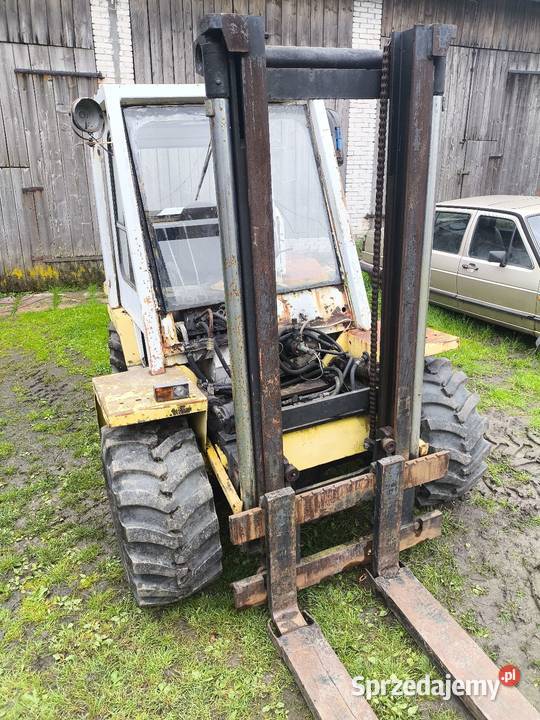 Wózek widłowy Bułgar balkancar 4x4 łamany rewers