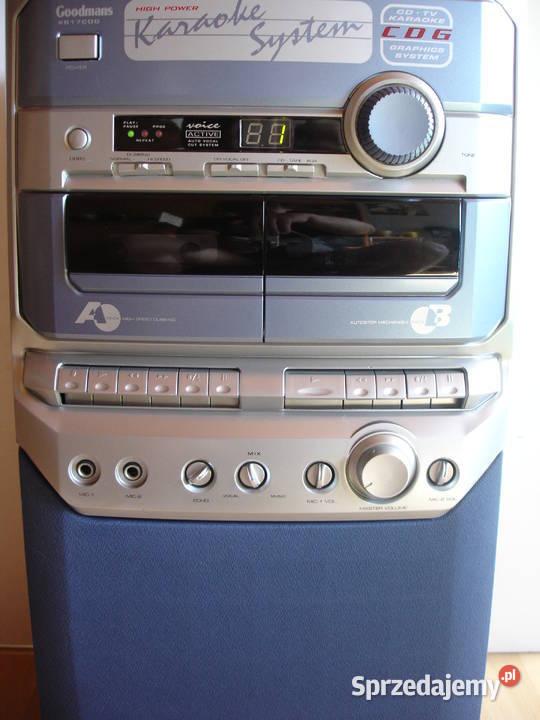 Karaoke System GOODMANS XB17CDG Zielona Góra