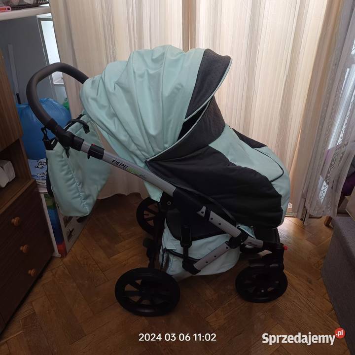 Wózek 3w1 Verdi Pepe Eco zielony Warszawa