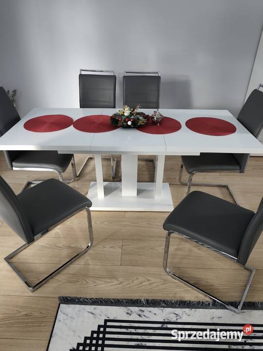 Stół z krzesłami opolskie Grodków sprzedam