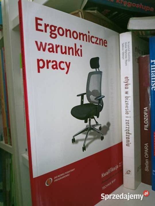 Ergonomiczne warunki pracy księgarnia mazowieckie Warszawa sprzedam