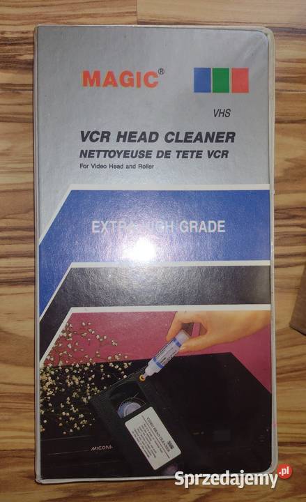 Sprzedam kasetę VHS do czyszczenia czyszcząca Międzyborów sprzedam