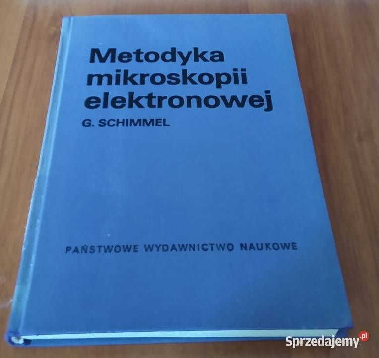 Metodyka mikroskopii elektronowej G Schimmel pomorskie