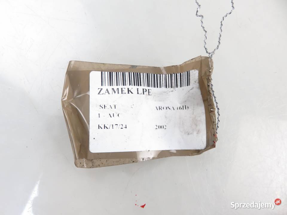 ZAMEK LEWY PRZEDNI SEAT AROSA 8 PIN