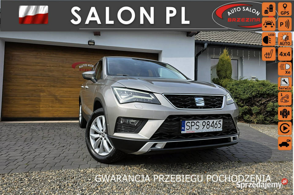 Seat Ateca 4x4 Hak Full Led czujnik deszczu sprzedam
