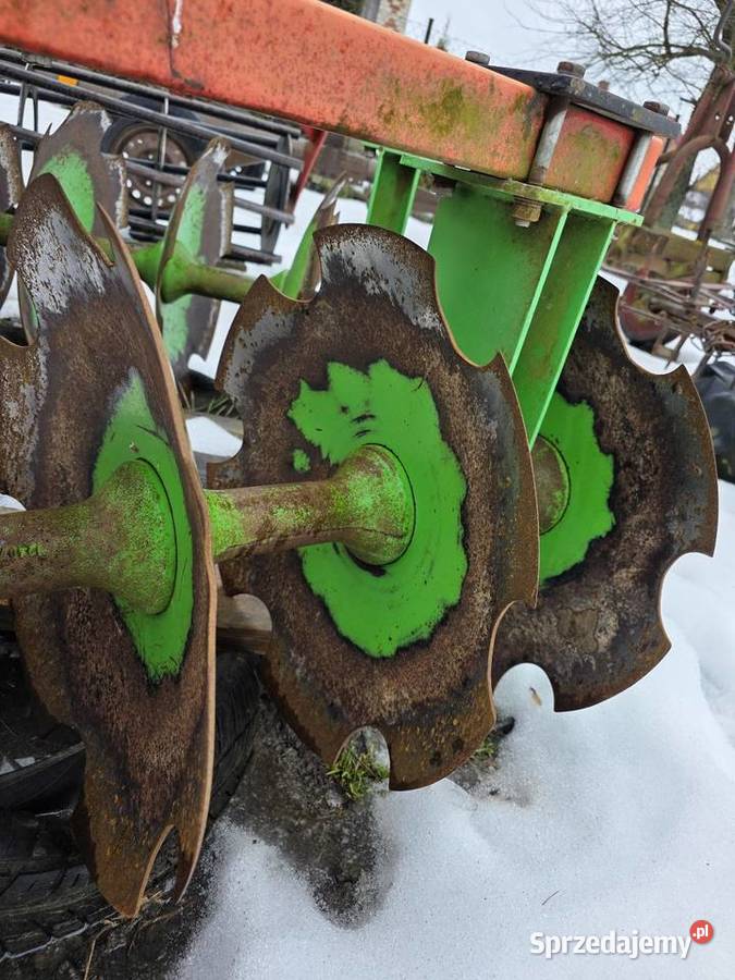 Talerzówka Grassrol 22 z wałem Akpil nieuszkodzony Tarnawka Druga