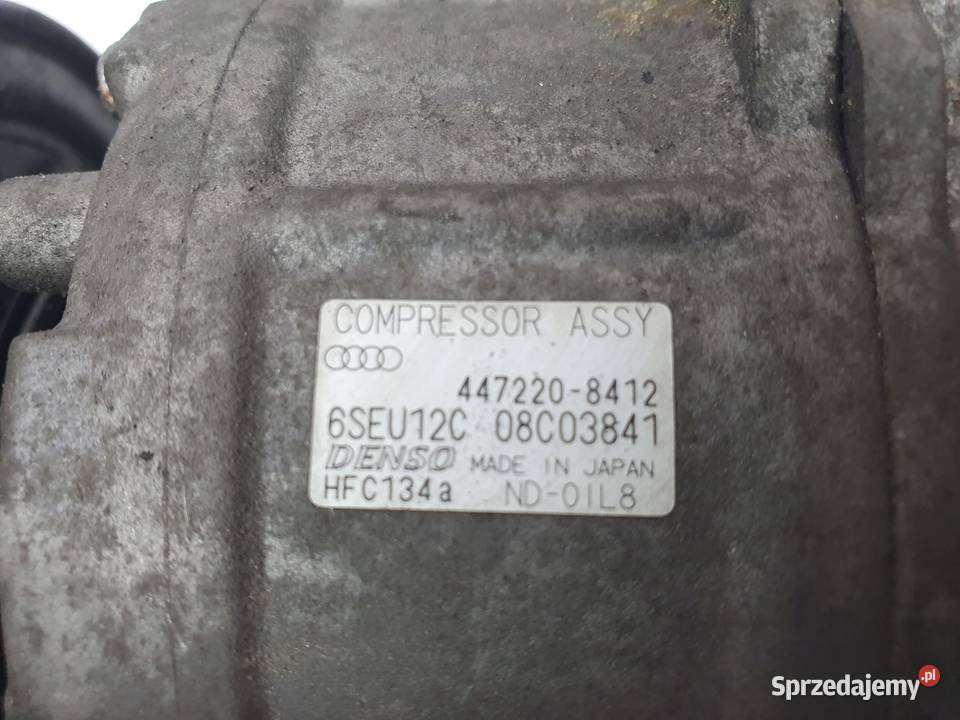 SPRĘŻARKA KLIMATYZACJI KOMPRESOR Audi A4 B6 18 T Chełm