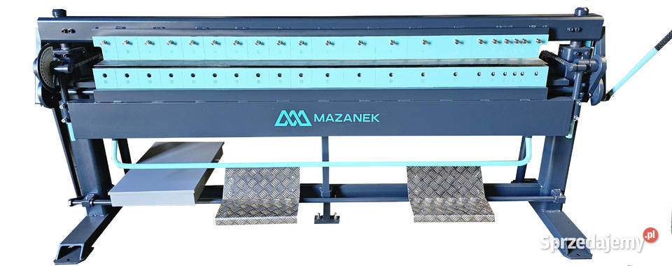 Zaginarka giętarka ręczna segmentowa mocna Dobre Miasto