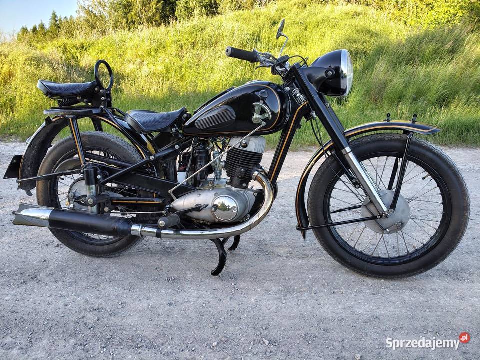 Motocykl Iż 49 1954r Rozprza