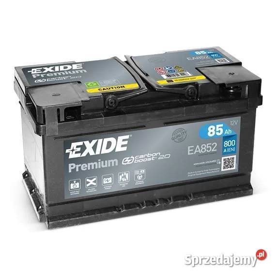 Akumulator Exide Premium 85Ah 800A SOSNOWIEC osobowe