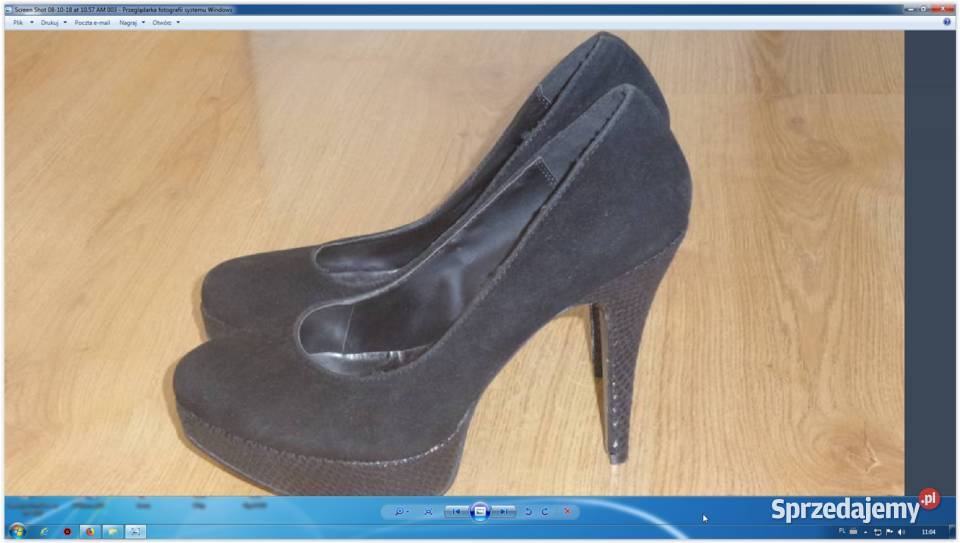 BUTY DAMSKIE CZÓŁENKA CZARNE Niepołomice