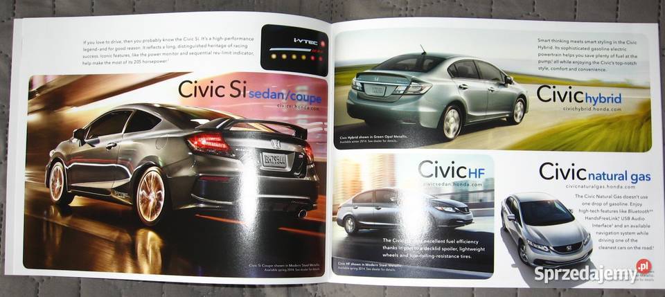 Honda 2014 prospekt katalog Kępice