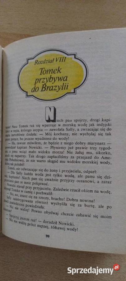 Tomek u żródeł Amazonki Tom śiudmy ISBN 8321609244 Lublin