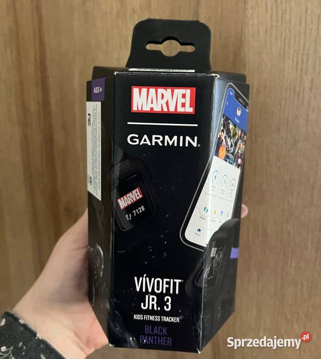 Nowy zegarek dzieci Garmin Vivofit jr3 Pozostałe Łuków
