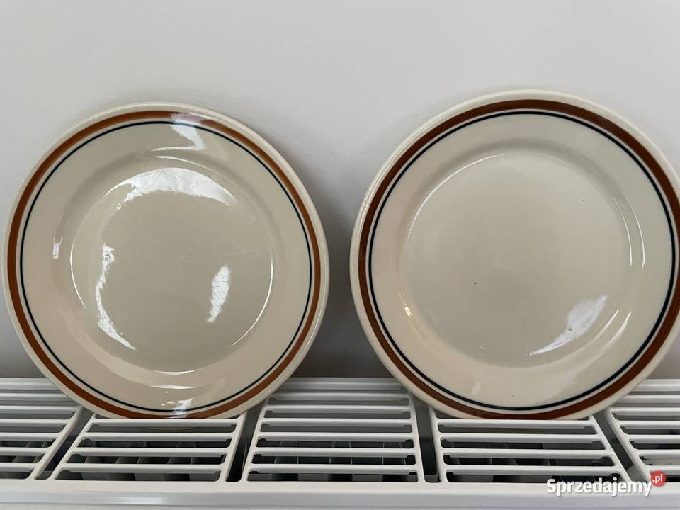 Włocławek talerzyk deserowy PRL pomorskie Pruszcz Gdański