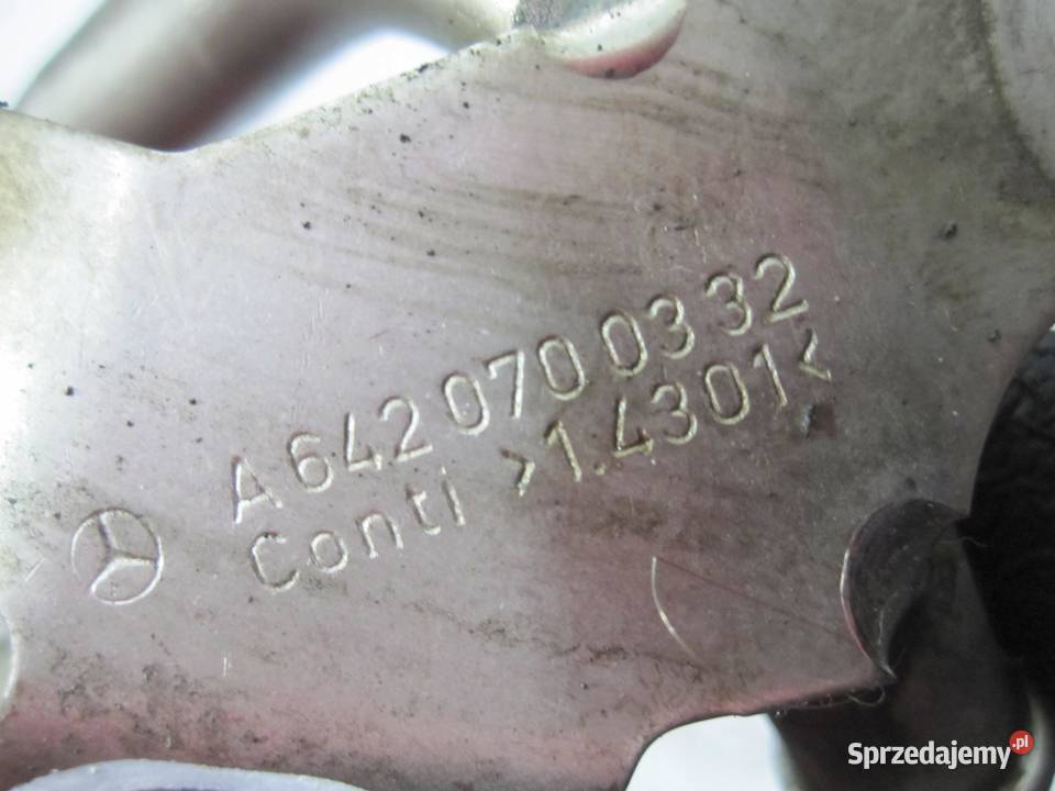 MERCEDES E 30 CDI 06r przewody paliwa sprzedam