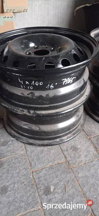 FELGI STALOWE 4x100 16 SPRZEDAM Sieradz