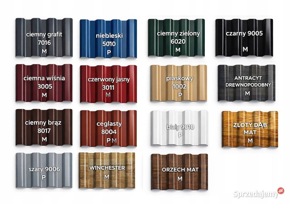 Garaż blaszany 4x6 RAL dwuspadowy brama Jodłownik