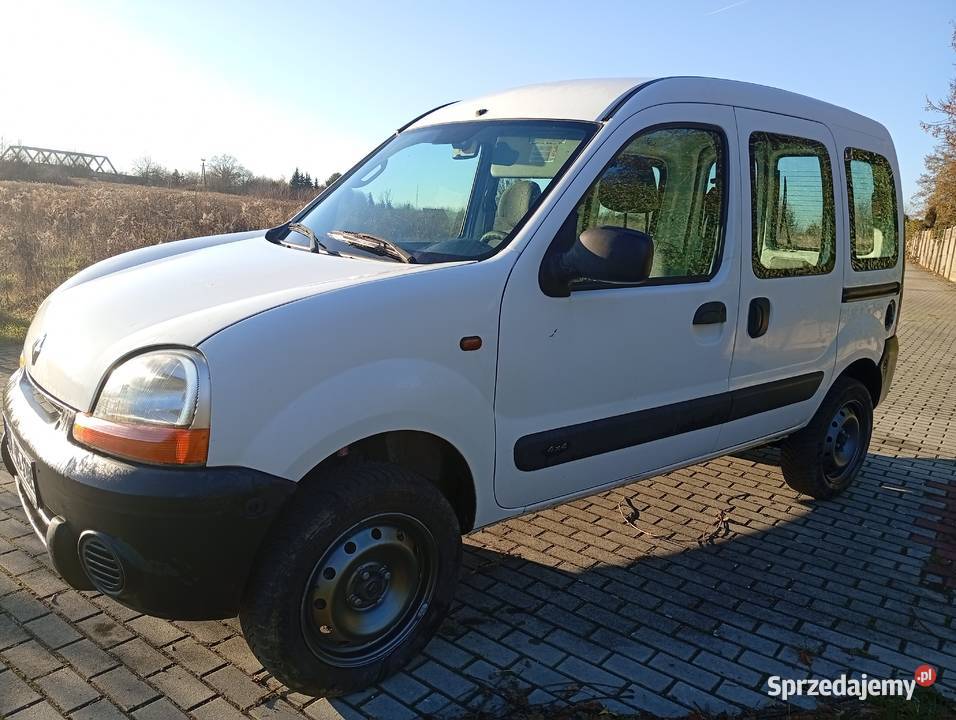 Renault Kangoo 4x4 klimaelszyby 2002r 1900cm3 Lubiąż