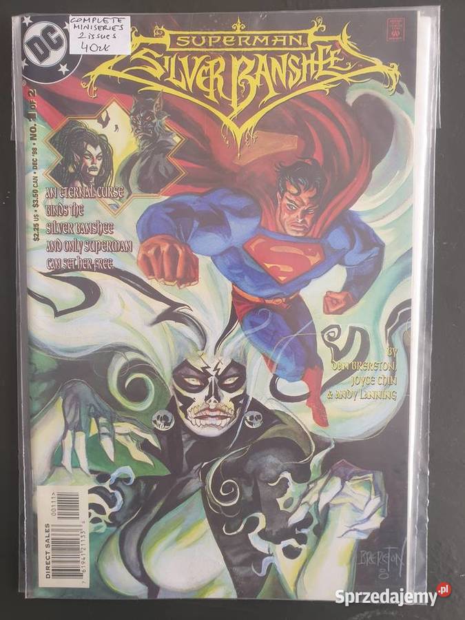 Superman Silver Banshee 2 komiksy DC USA