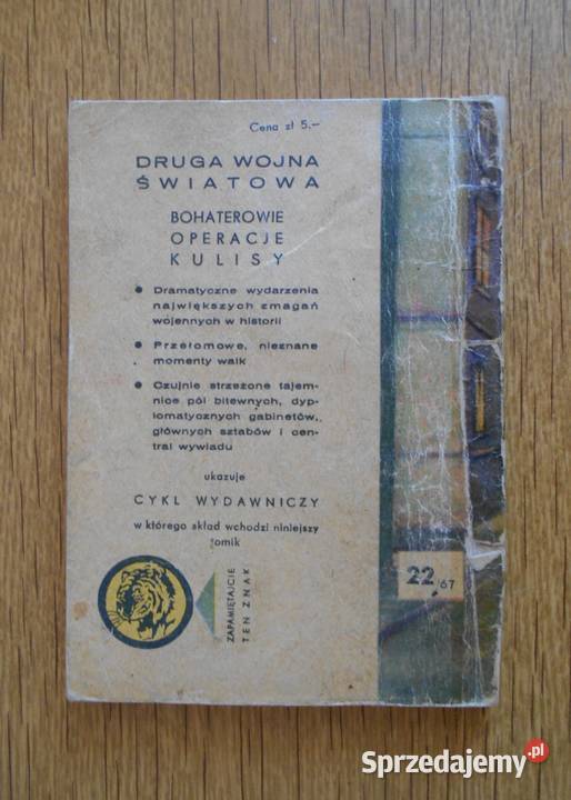 Żółty Tygrys Kokino kłamie 2267 lubelskie Parczew