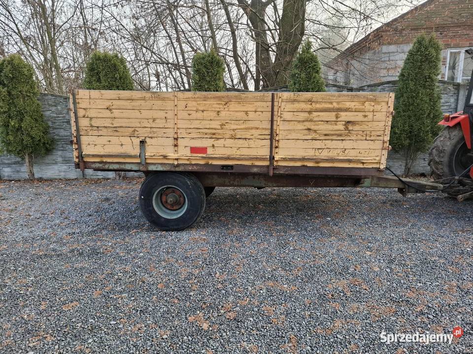 16Wywrotka kiper 5 ton przyczepa Maszyny rolnicze Chobrzany