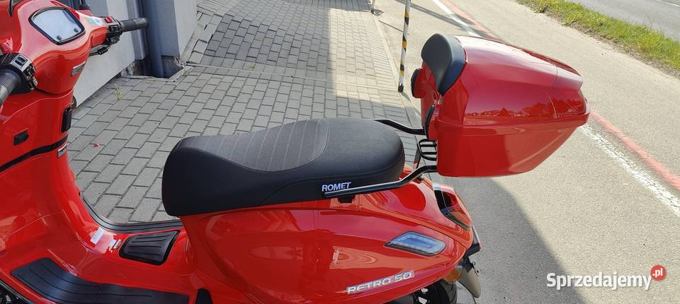 ROMET RETRO 50 EURO 5 2026 SALON SERWIS pas napędowy Romet Bielsko-Biała
