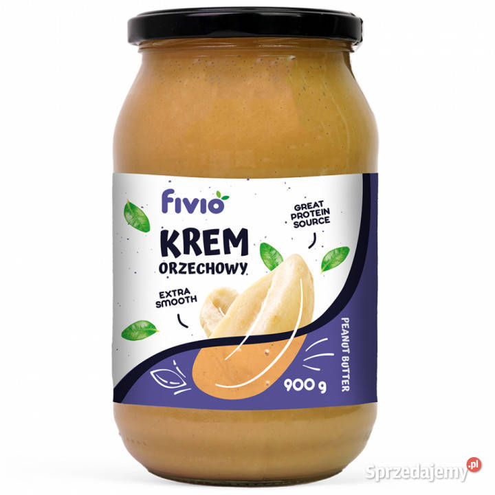 Krem orzechowy smooth 900g Pozostałe podkarpackie Brzozów