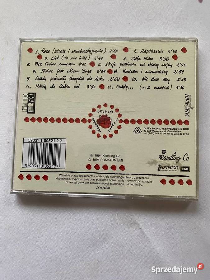 MaanamRozaplyta CD 1 płyta Lublin