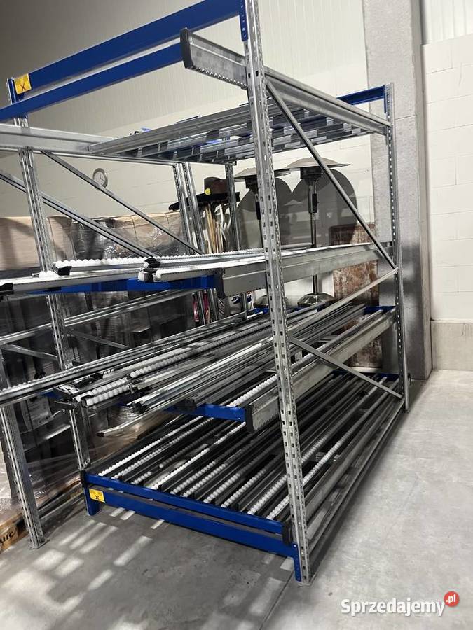 Regał przepływowy do ładunków drobnicowych H252 sprzedam