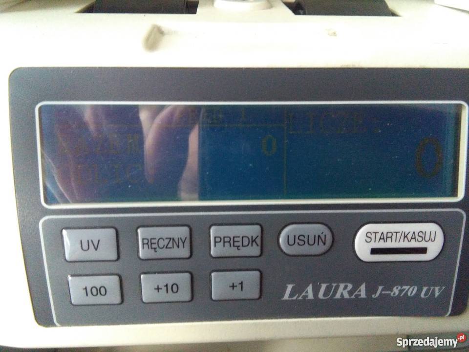Liczarka banknotów LAURA J870 UV sprzedam