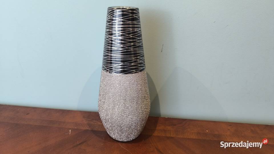 Piękny stylowy unikatowy wazon Łódź