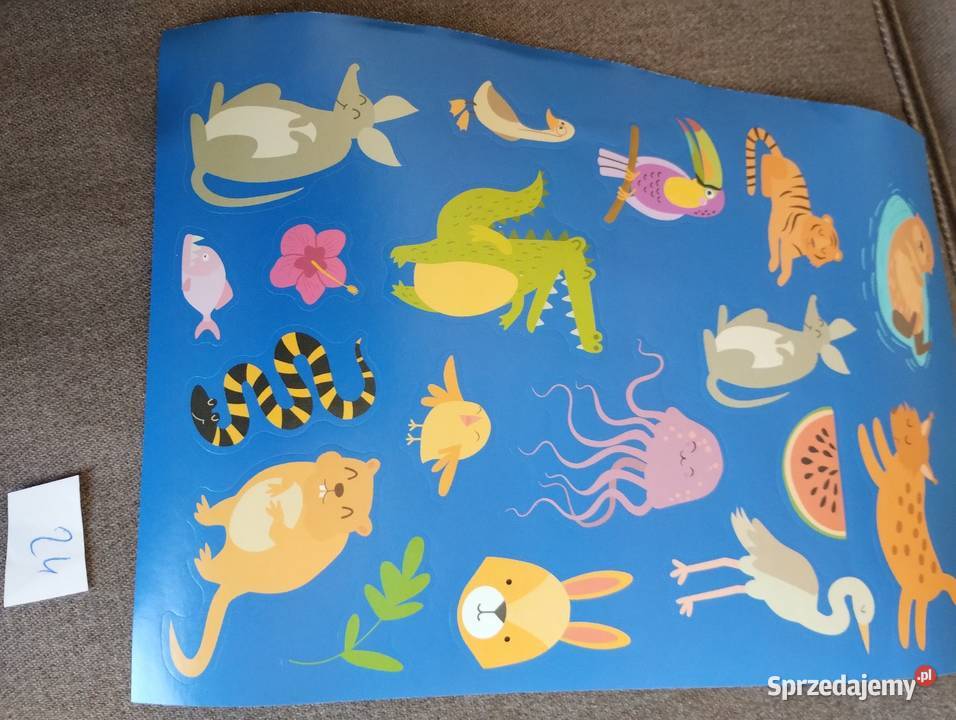 Naklejki zwierzęta 1 Siemiatycze