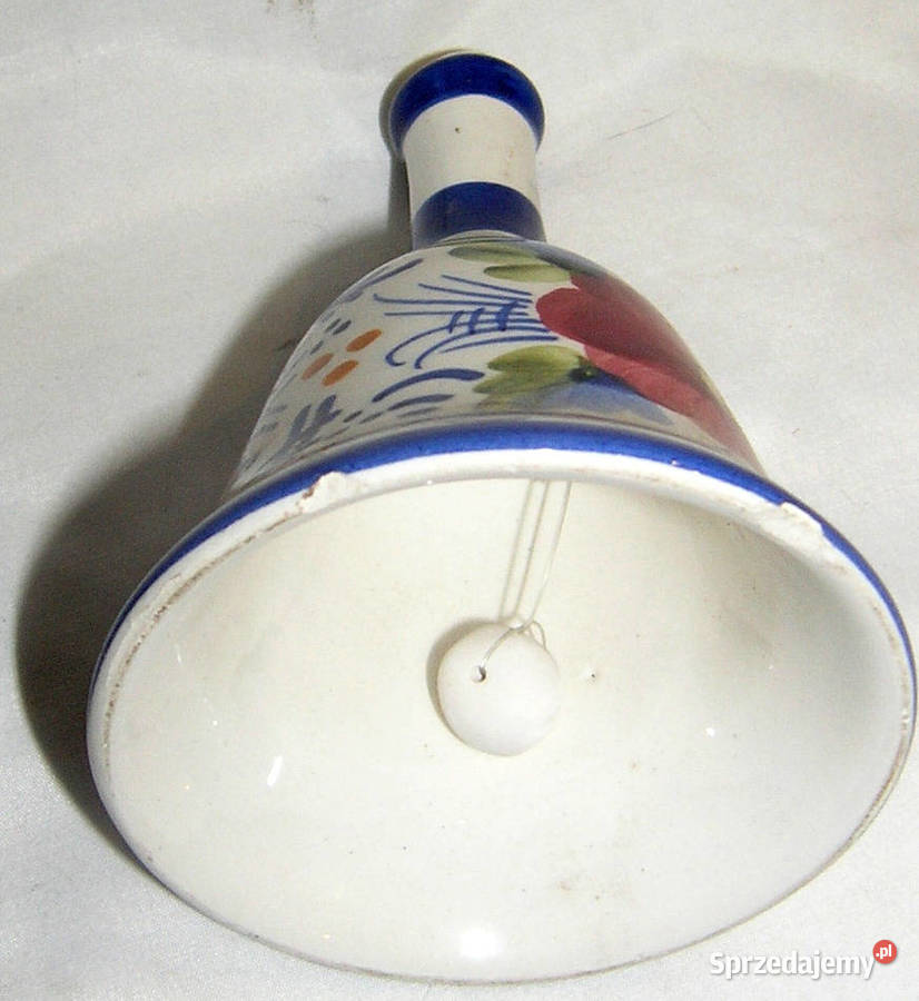 dzwonek vintage fajans WłocławekDd dolnośląskie Bartków sprzedam