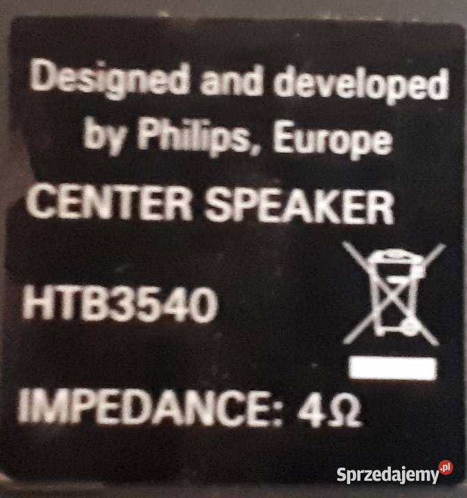 głośniki do kina domowego HTB3540 Philips mazowieckie Czachówek